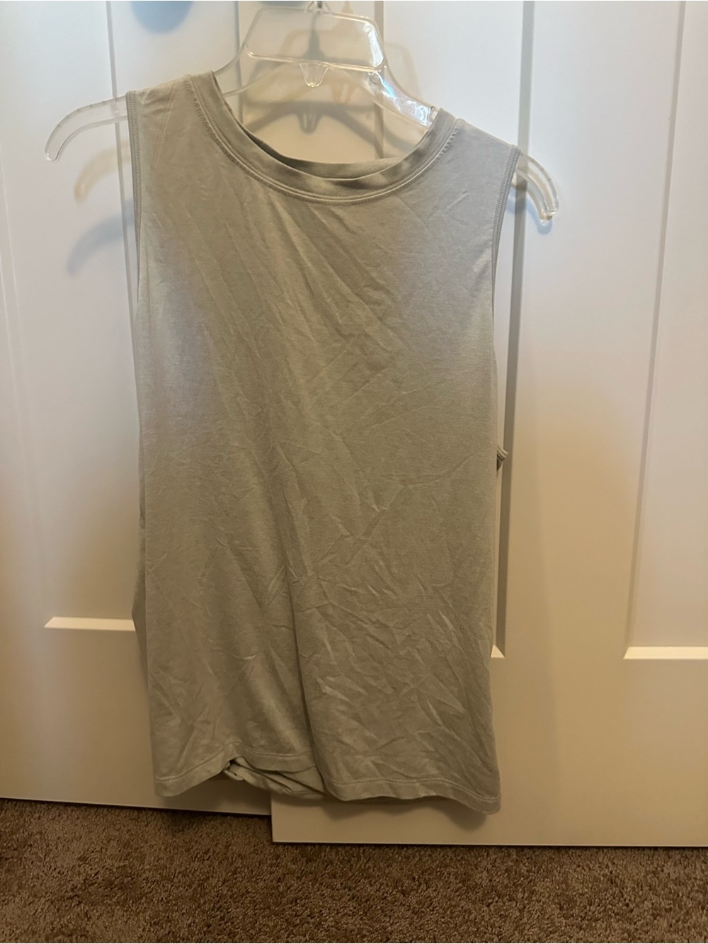 Fabletics Dry Flex Open Back Tank - Grey